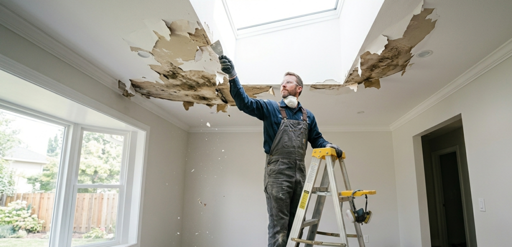 Drywall Water Damage Repair In Lansing, MI