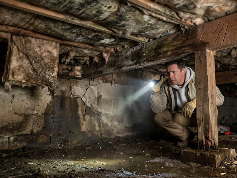 Signs Your Okemos Home Needs Crawlspace Repair – And Why Mold Is Almost Always Involved