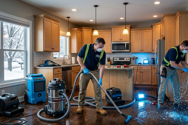Water Pipe Break Repair & Cleanup in Lansing, MI
