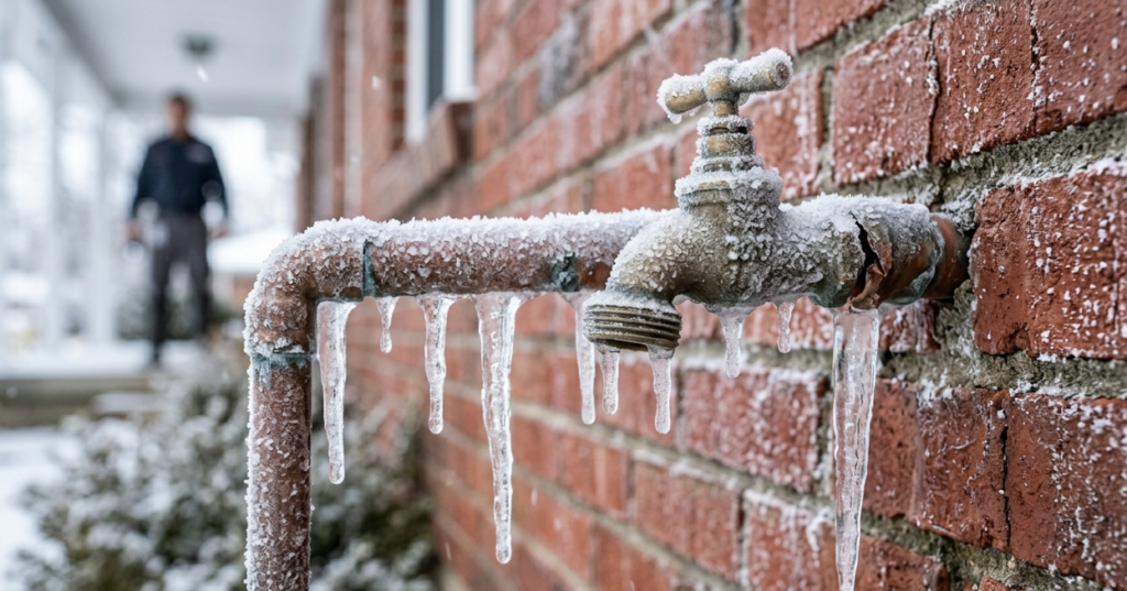 Frozen Pipes In Lansing, MI - How To Prevent Them And What To Do If One Bursts